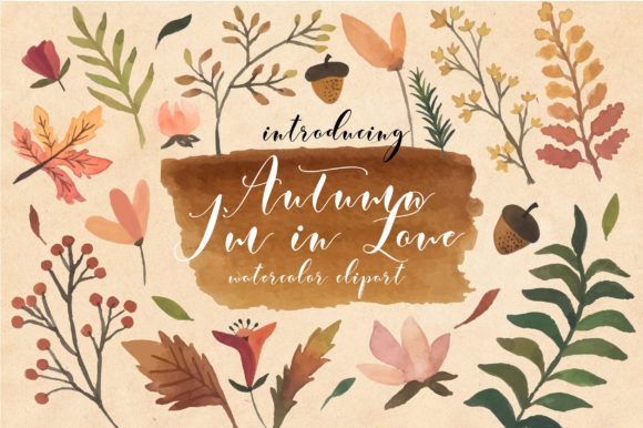 Autumn I’m in Love: A Versatile Decorative Design for Creative Sellers