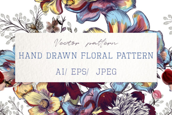 Beautiful Floral Vector Pattern Peony Review for Real Projects
