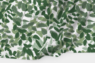 Beautiful Green Foliage and Tiny Branch Embroidery Design Review