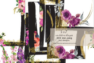 Floral 5x7 Invitation Design Collection for Polished Web Publishing