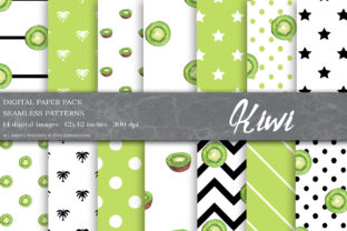 Fruit Digital Papers, Summer Patterns: A Vibrant Addition to Editorial Design