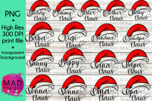 Giant Family Claus Bundle: A Creative Design Asset for Crafts and Branding