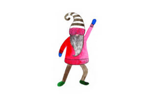 Gnome Dancing - Watercolor: A Versatile Design Asset for Creative Marketers