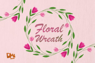 Pink Tulip Flower Wreath for Crafts: A Designer’s Perspective