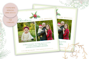 PSD Photo Session Card Template 49 for Modern Print Templates