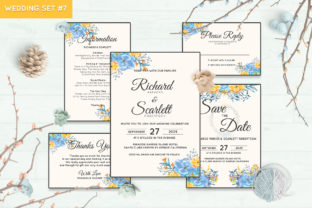 Wedding Invitation Set 7 Floral Style: A Print Template Review for Crafters
